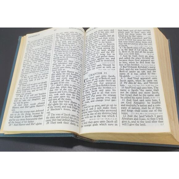Nelson Regency Holy Bible King James Version GIANT PRINT Red Letter 1976 - Picture 11 of 11